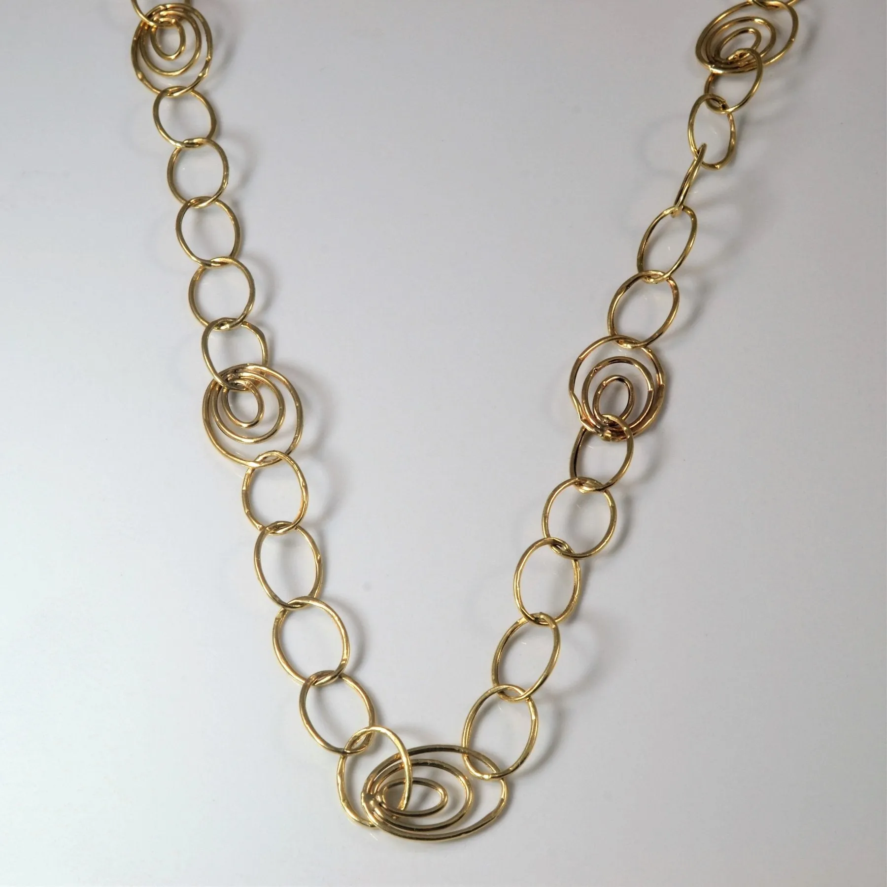 10k Layered Fancy Chain | 46" |