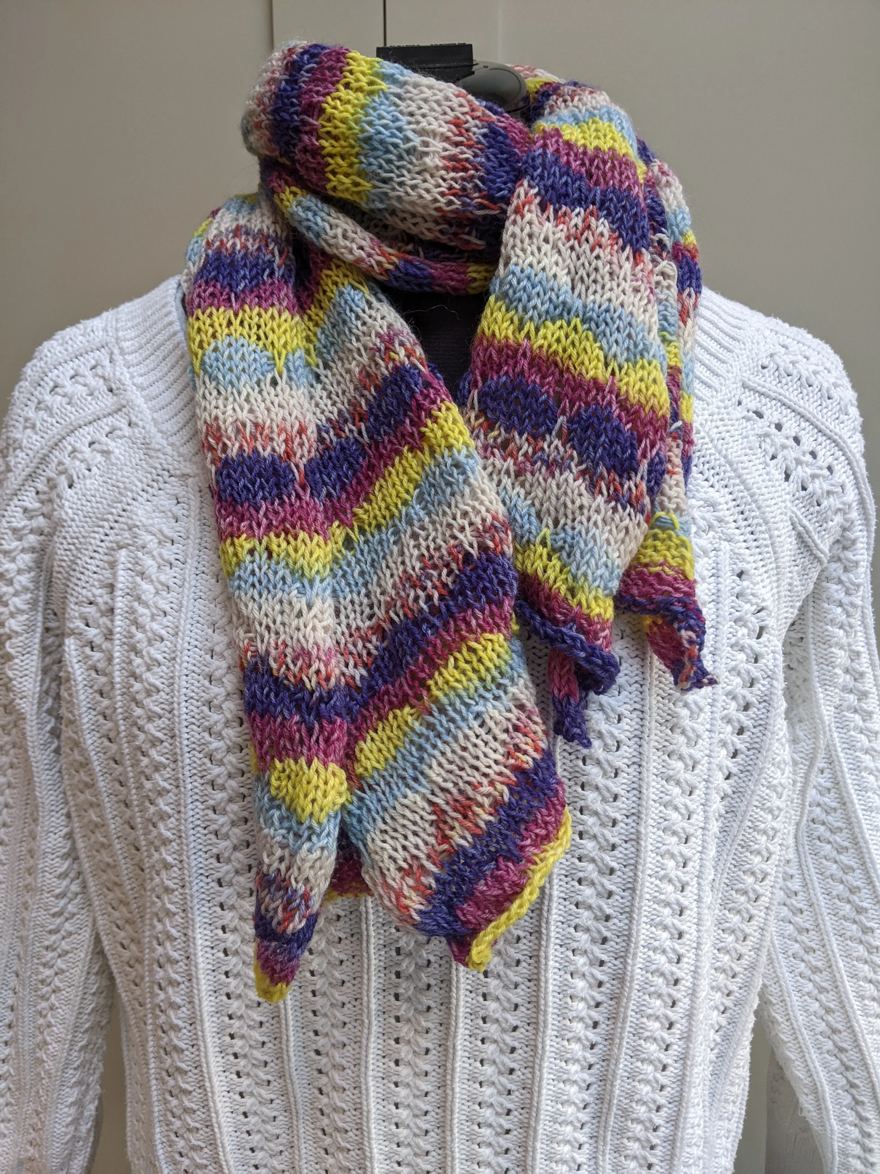 Adults Reversible British Wool Scarf - Limited Edition Colours