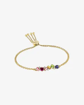 Amalfi Blend Rainbow Pulley Bracelet