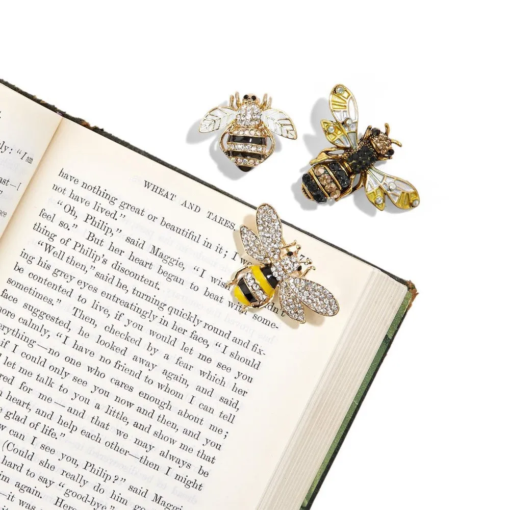 Bee-utiful Jewelled Bee Pin