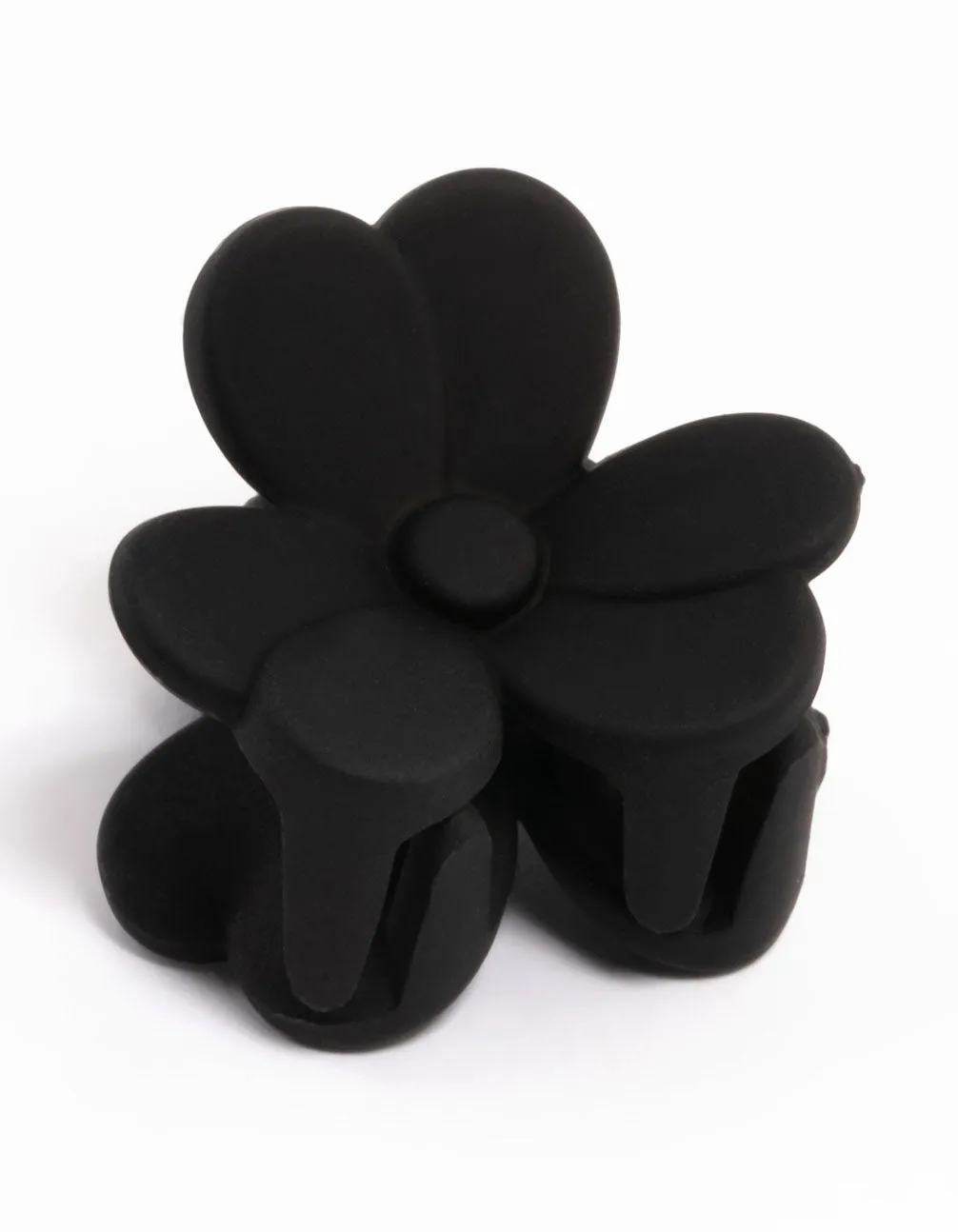 Black Mini Daisy Hair Claw Clip