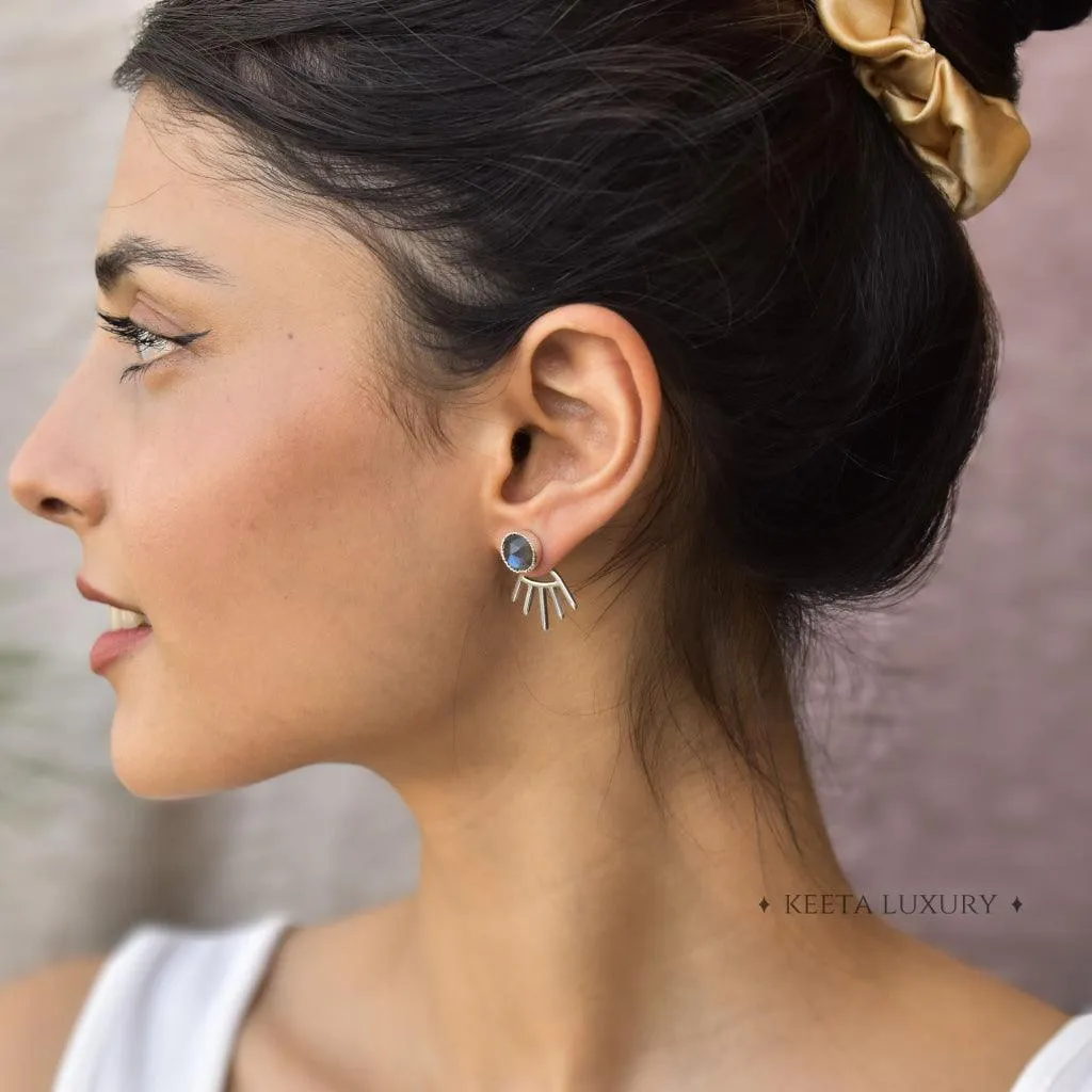 Boho Elegance - Labradorite Stud