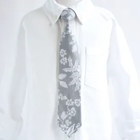 Boy's Necktie / Grey Toile