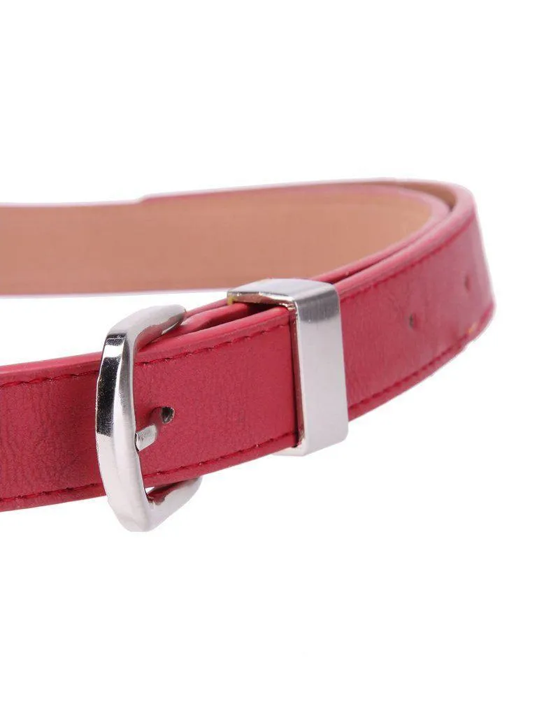 Buckle Belt With Removable Fanny Pack