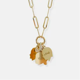 Build Your Own 14K Gold Heirloom Charm Necklace