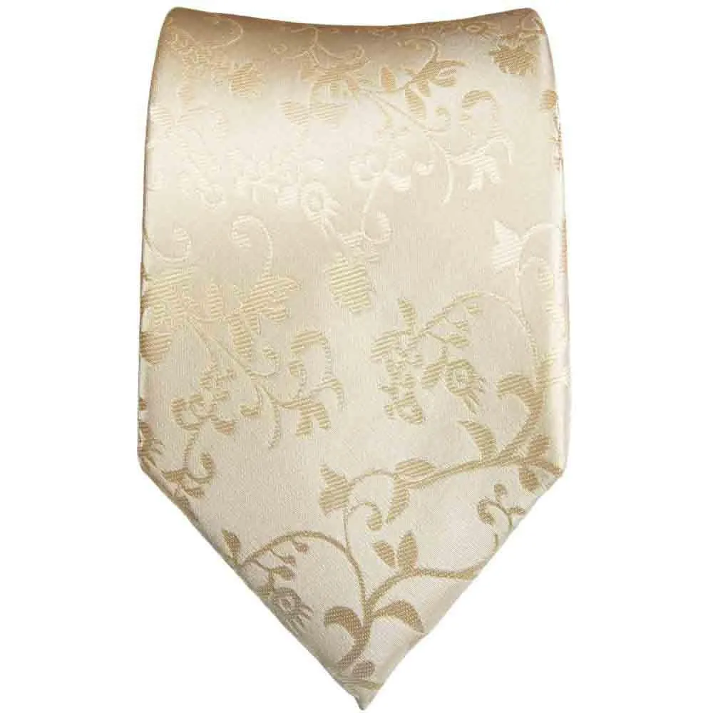 Champagne Vines Mens Necktie by Paul Malone