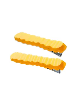 Crinkle Cut Fries Hair Clip Set