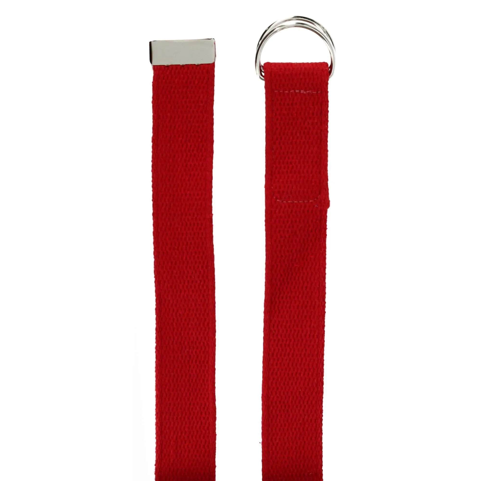 CTM® Cotton Web Belt with D Ring Buckle