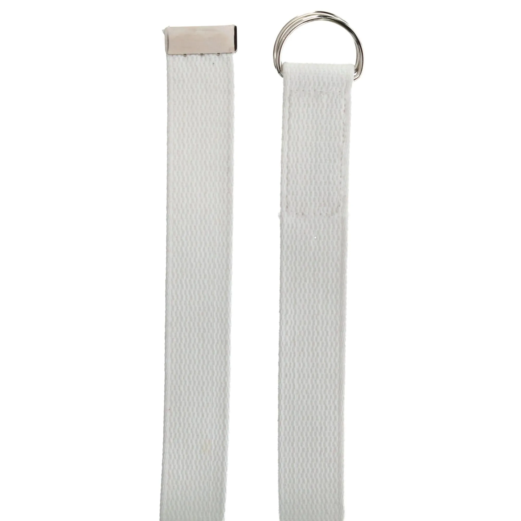 CTM® Cotton Web Belt with D Ring Buckle