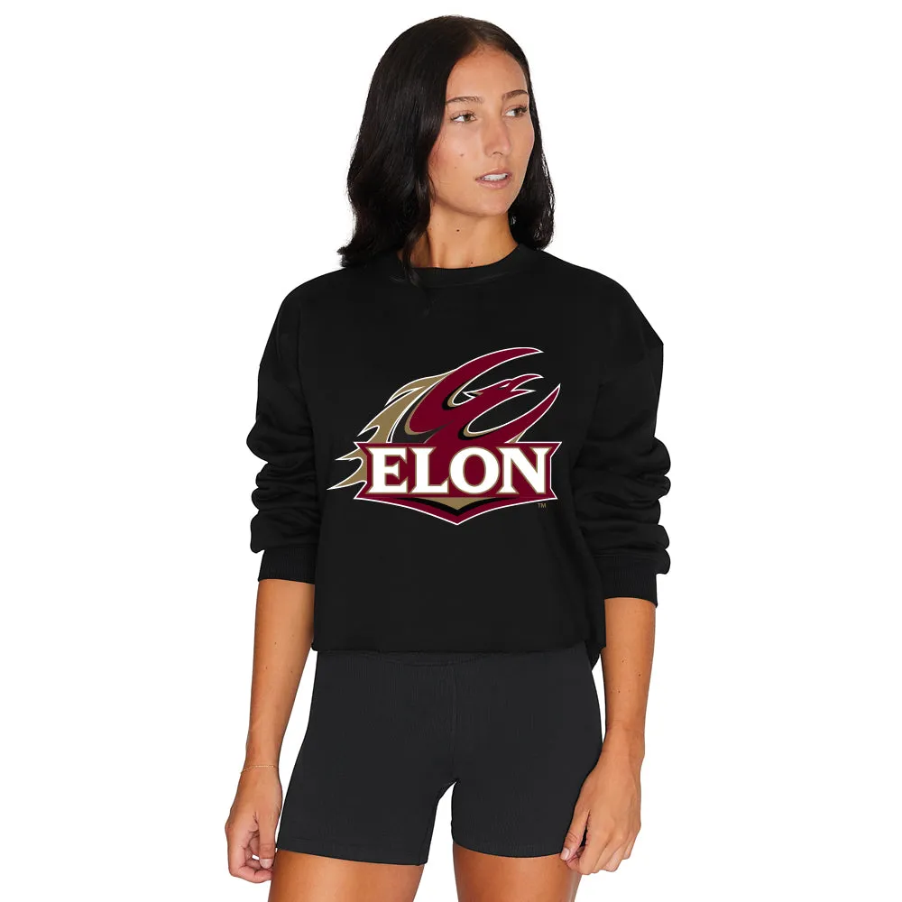 Elon Black Crewneck