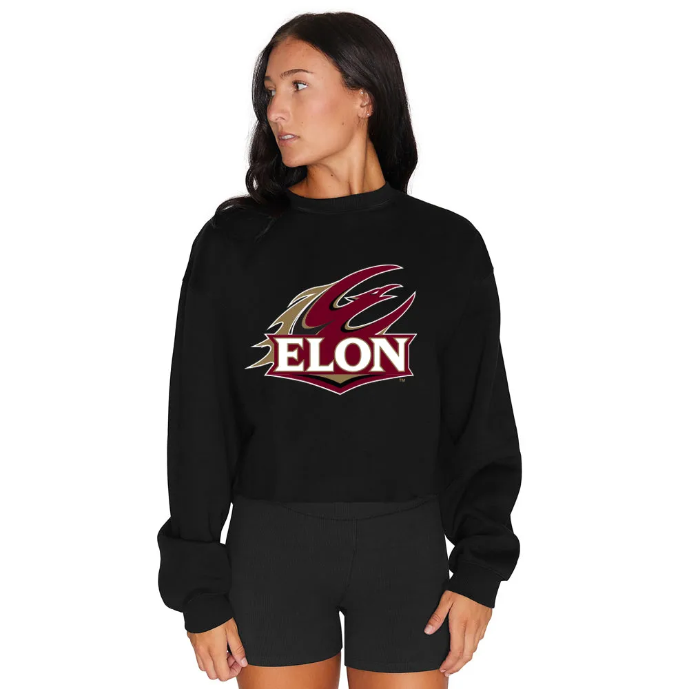 Elon Black Crewneck