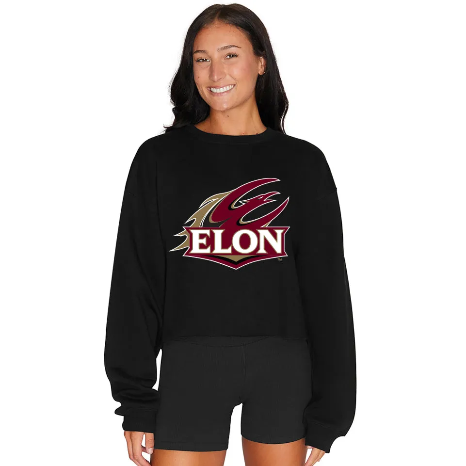 Elon Black Crewneck