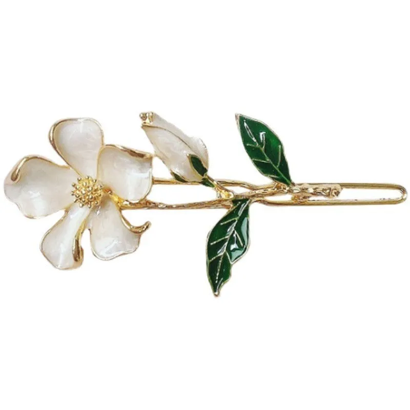 Fancy Lily Flower Hair Clips