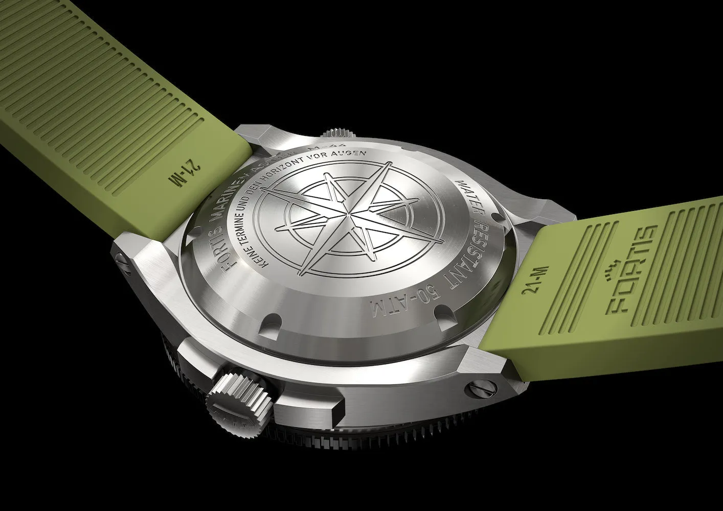 FOR Watch Marinemaster M 44 Woodpecker Green