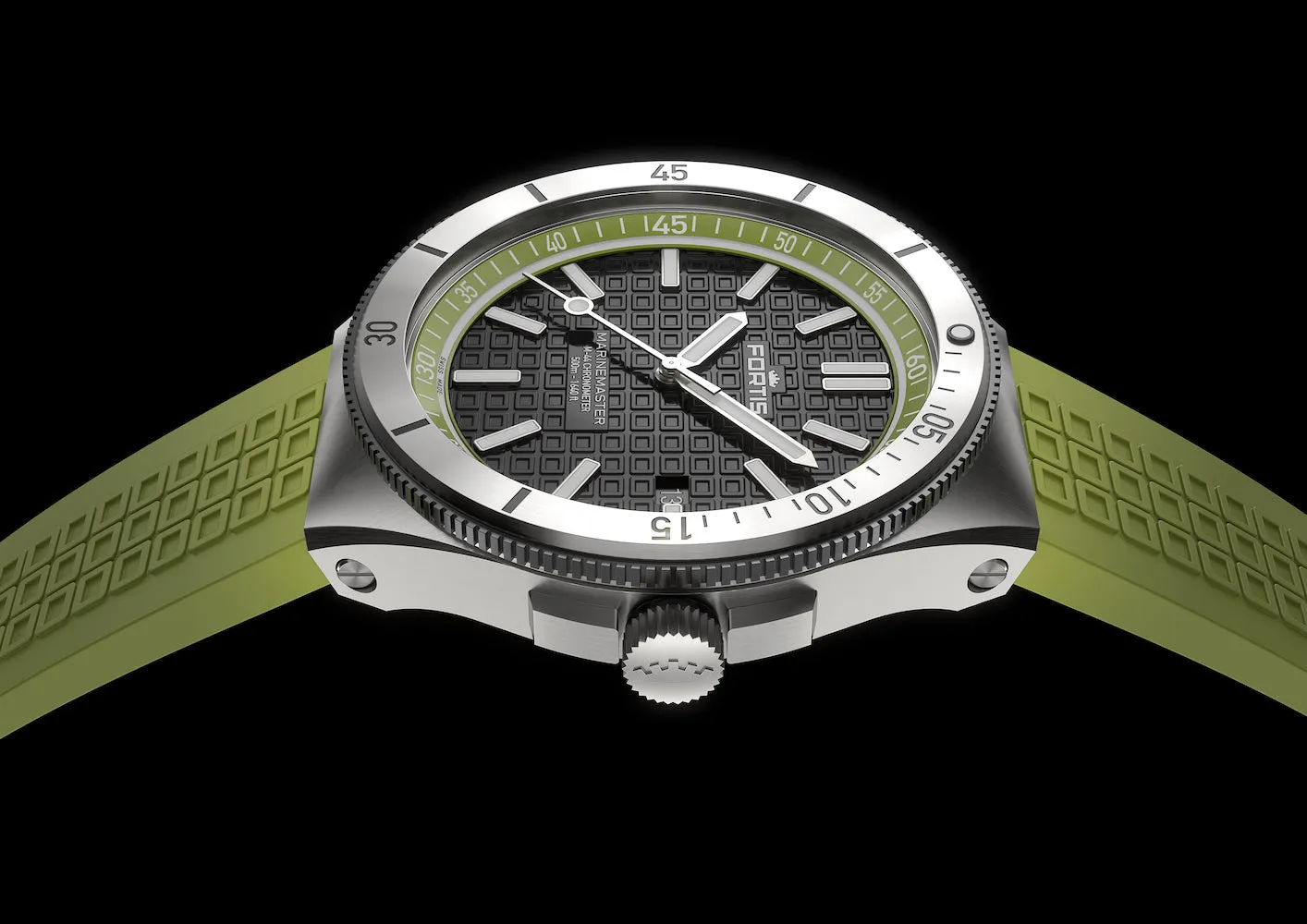 FOR Watch Marinemaster M 44 Woodpecker Green