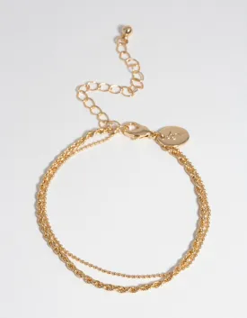 Gold Clean Pack Bracelet