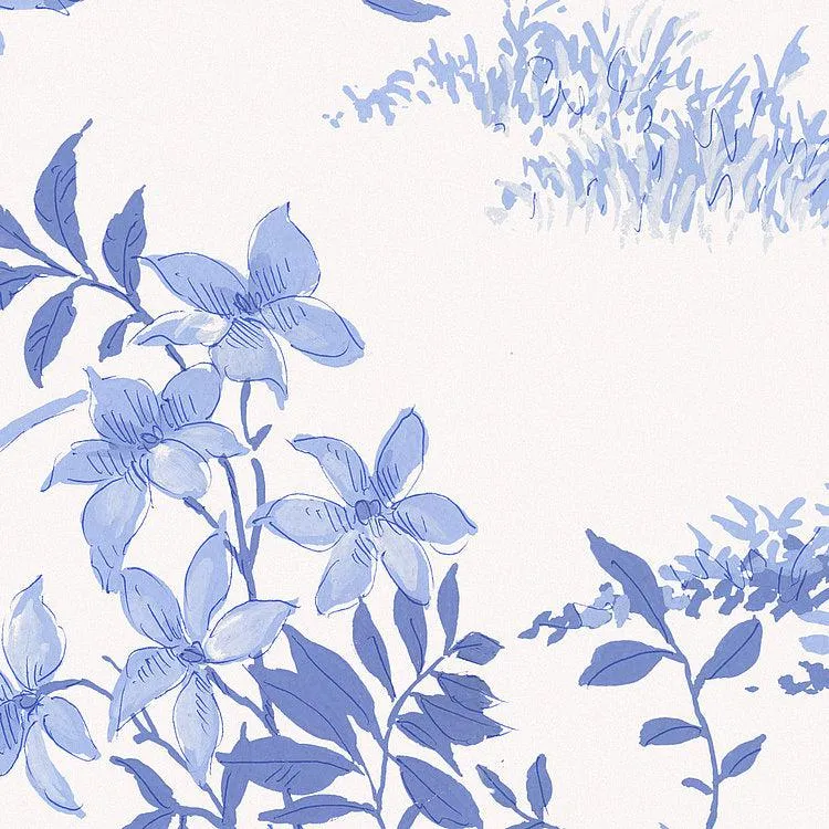 Graceful Blooms Mural Wallpaper