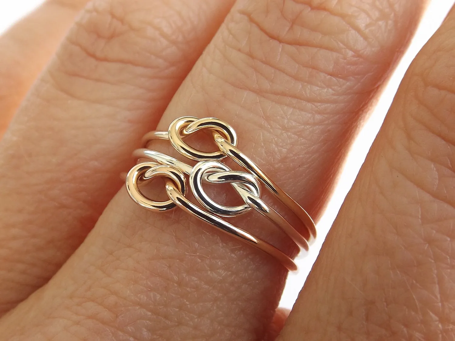 Knot Ring,Tie the Knot Ring,Eternity Ring,Forever Ring,Bridesmaids Rings,Best Friend Rings,Unique Rings,Knot,Handmade,Customizable Rings