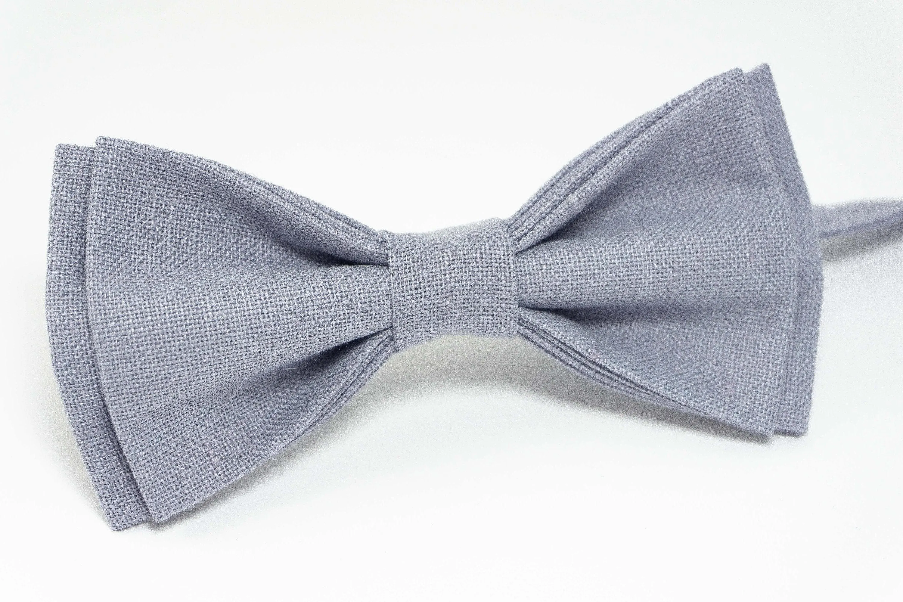 Lilac Gray bow tie | Lilac Gray mens wedding bow ties for grooms