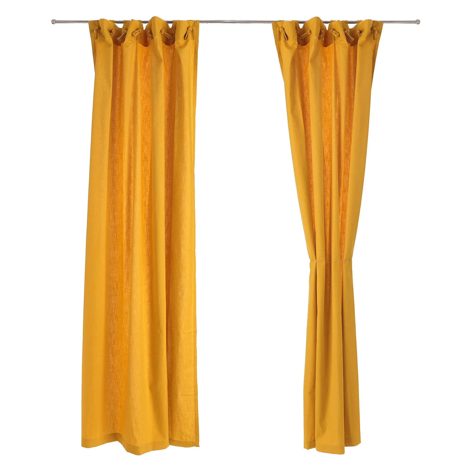 Maninho cotton curtain [Mustard]