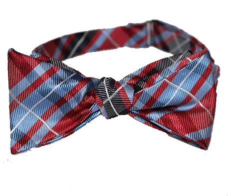 Modern Plaid - Red/Blue