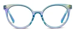 Moonstone Blue Readers Glasses Strength 2.25