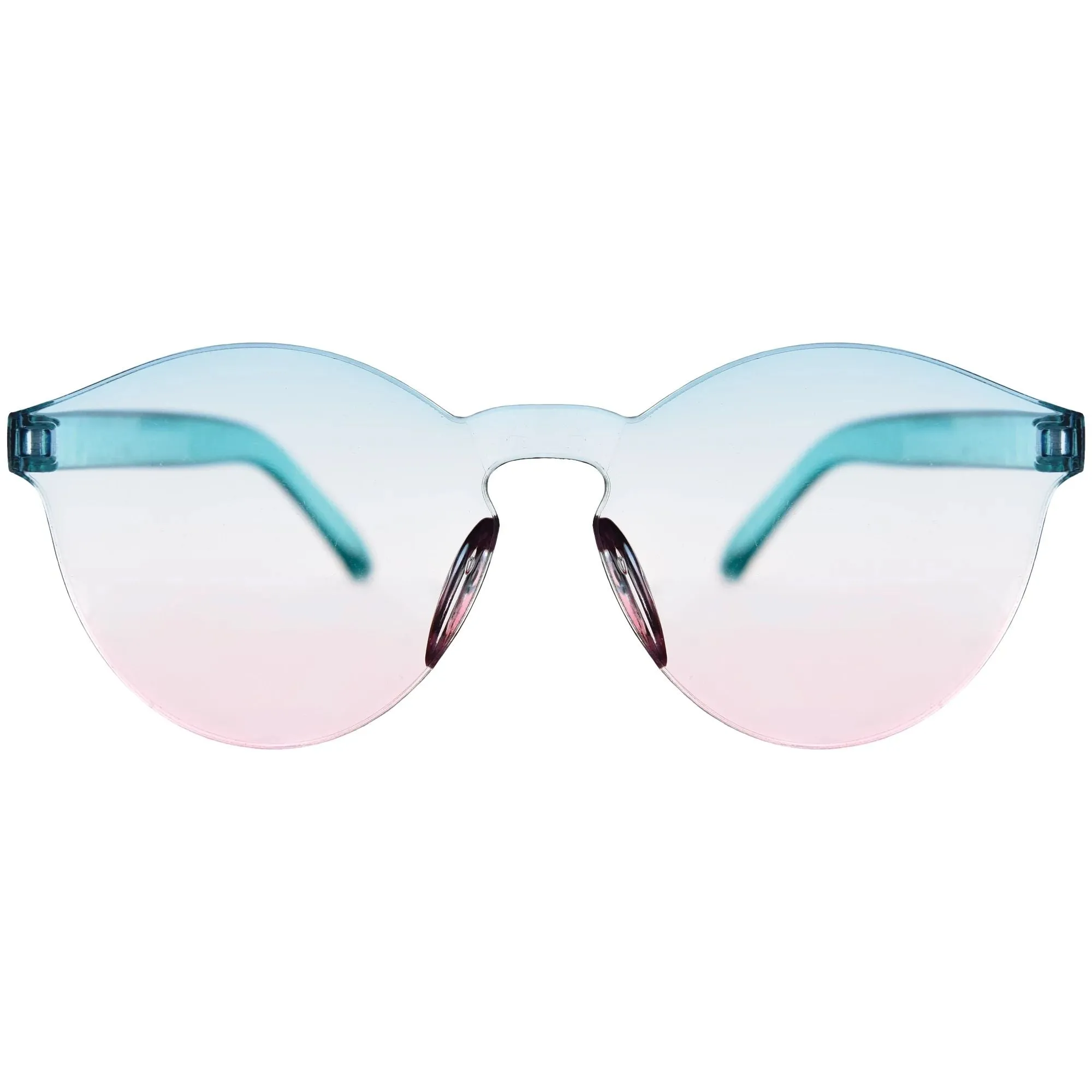 Pastel Ombre Frameless Colored Glasses | 1 pr