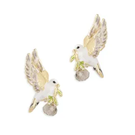 Peace Dove Studs