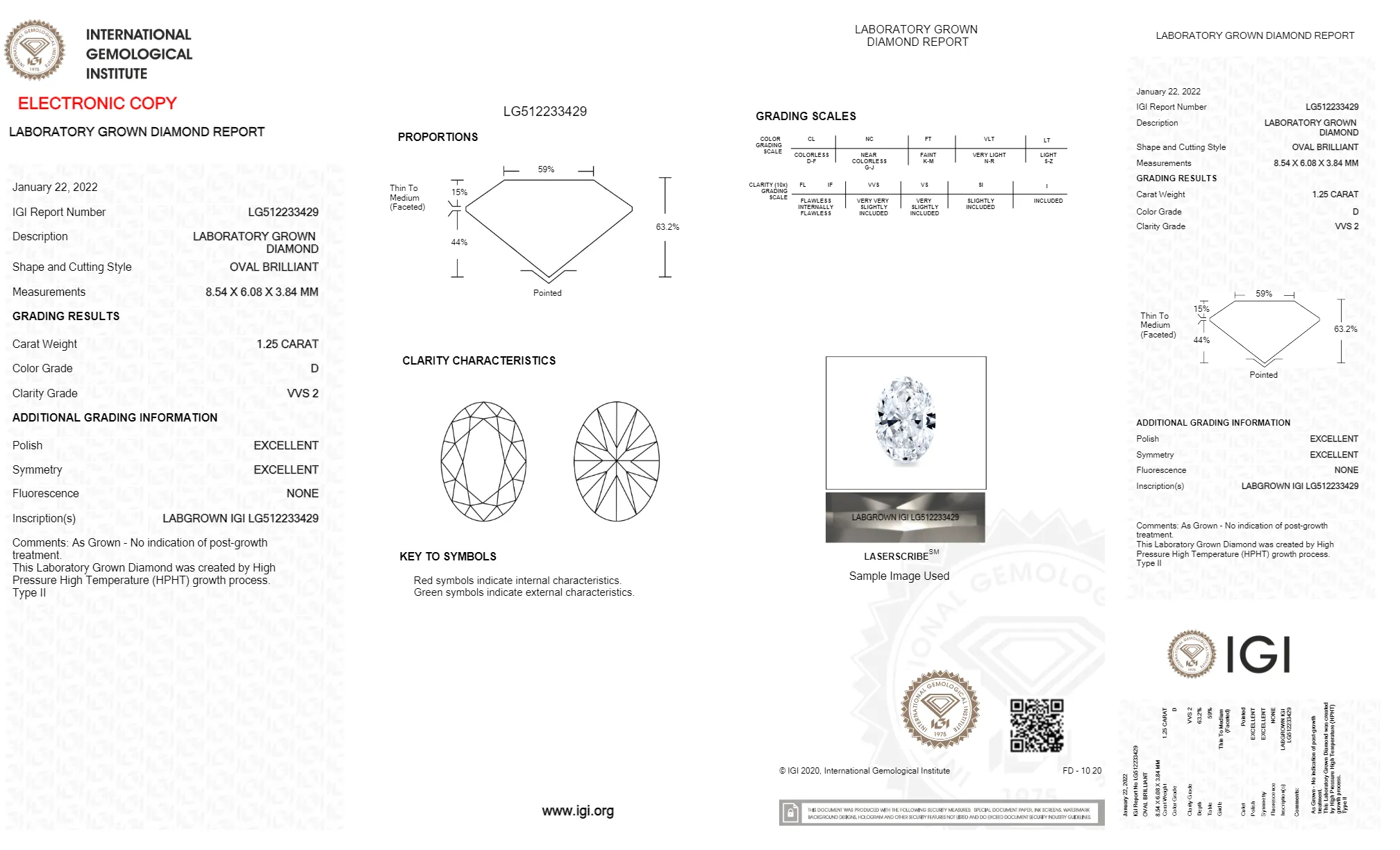 Rachelle - 1.25ct Lab Diamond