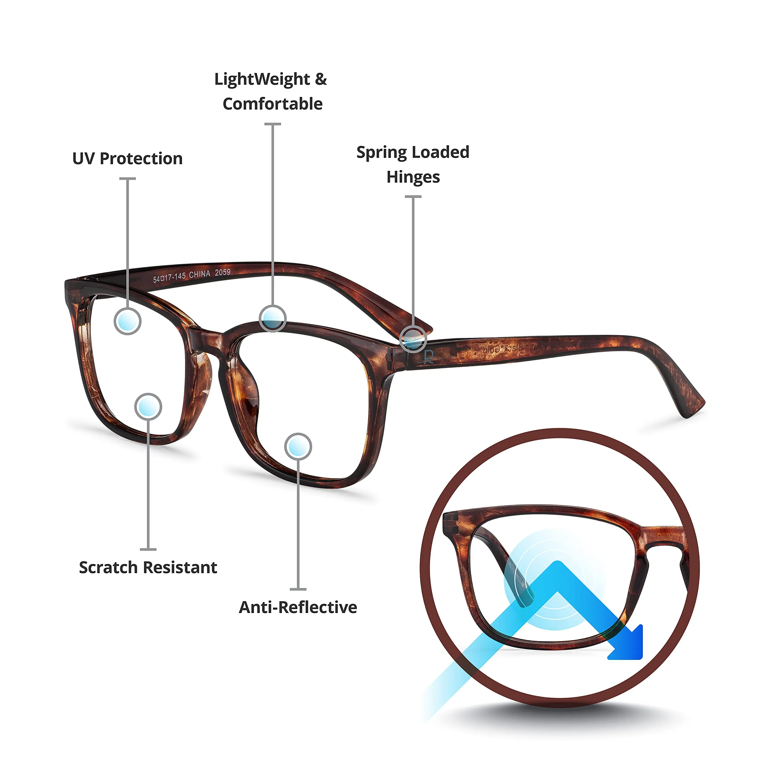 Readerest blue-light-blocking-reading-glasses-bourbon-tortoise-0-50-magnification