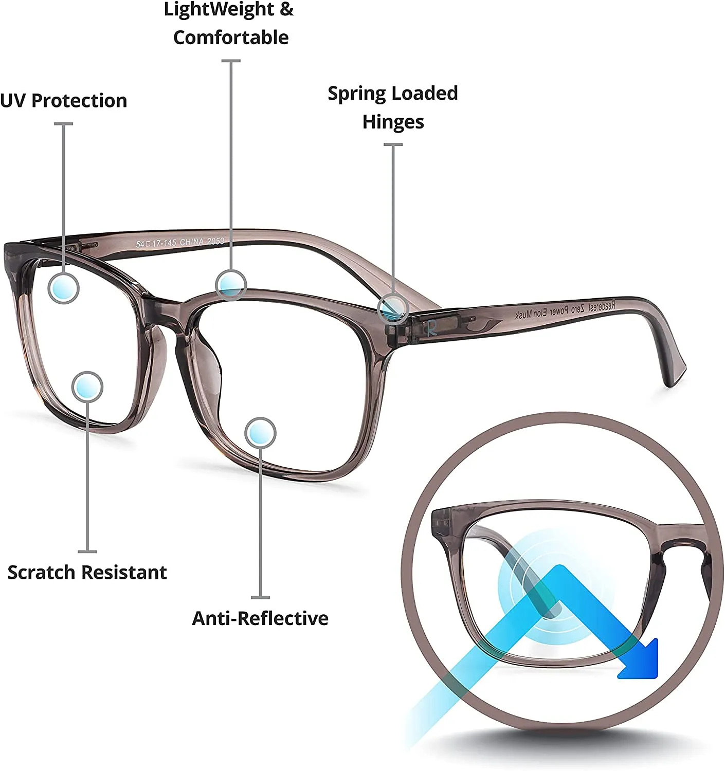 Readerest blue-light-blocking-reading-glasses-charcoal-3-25-magnification