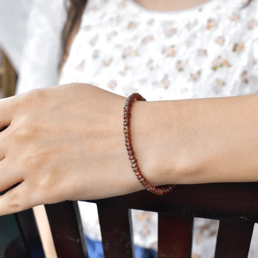 Red Cleopatra - Garnet Bracelets