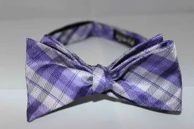 Rustic Plaid- Lavender/Grey