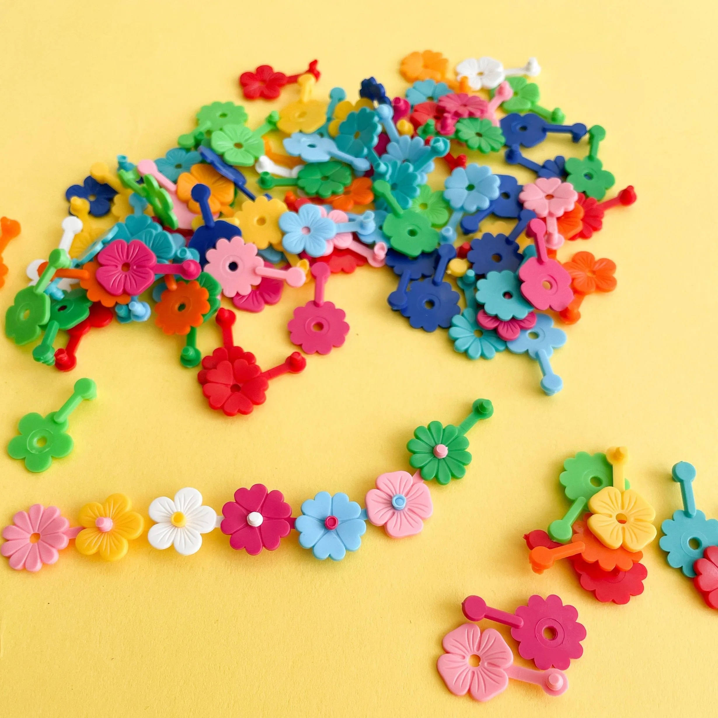 Small Flower Clips