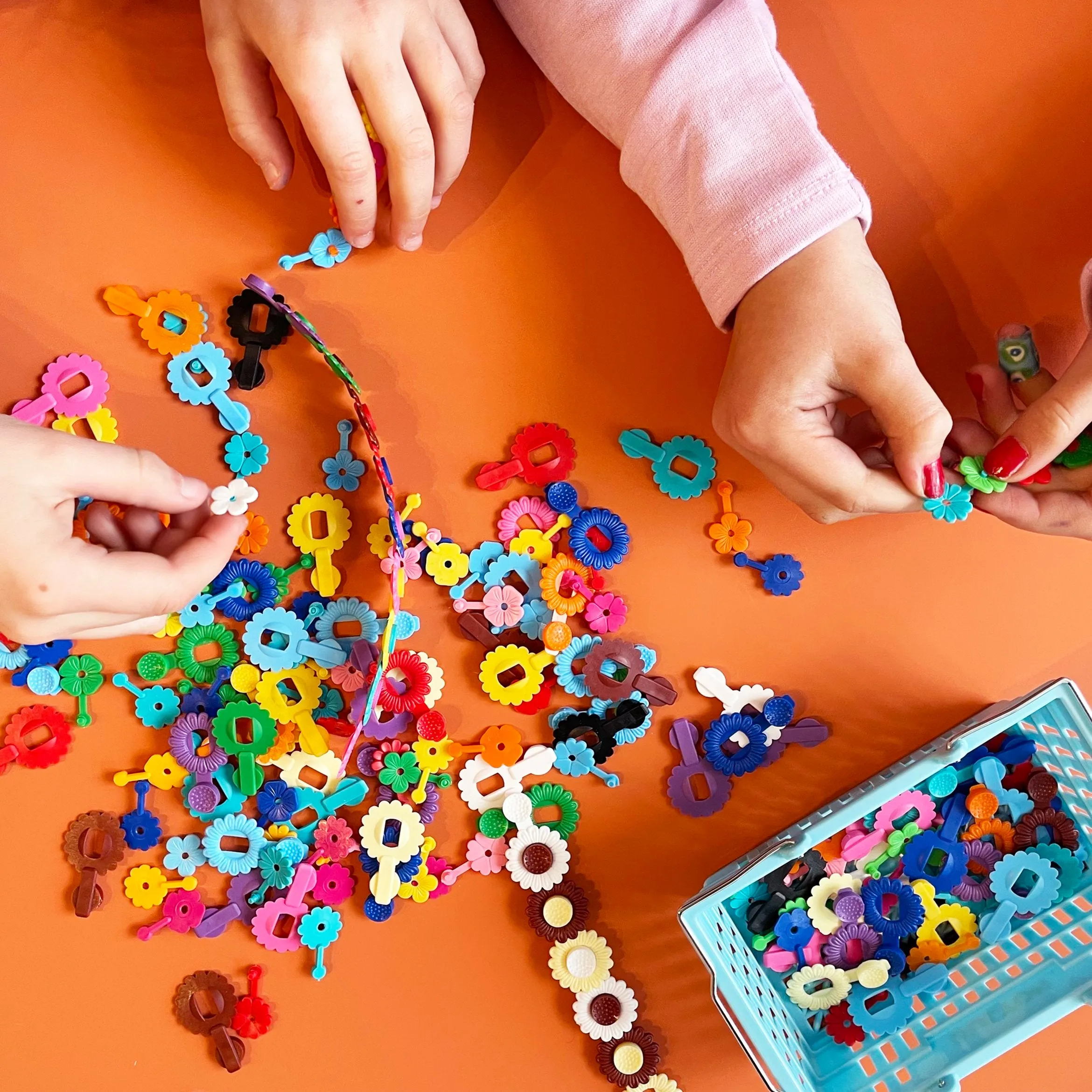 Small Flower Clips