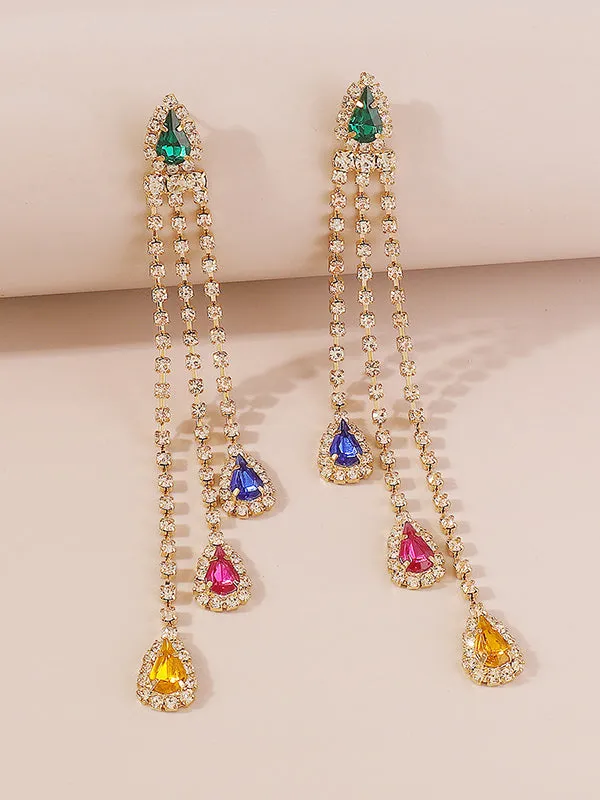 Tasseled Drop Earrings Earrings Accessories