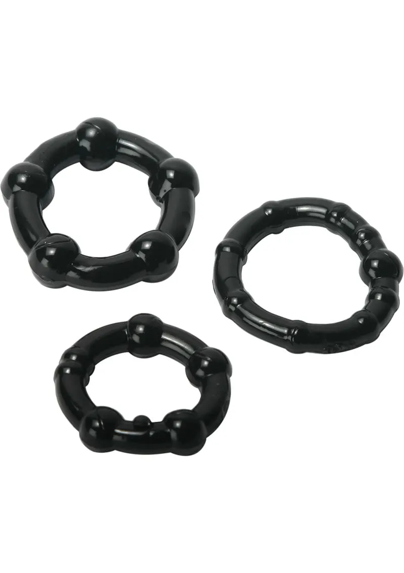 Tm Performance Penis Rings 3pc